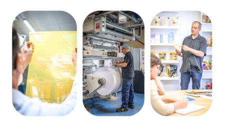 Personnalisation et emballage cl&eacute; en main : Doypack recyclable, made in France