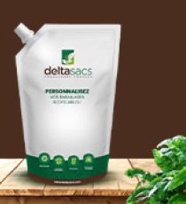 Doypack® réalisé à partir de matériaux compostables