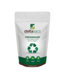 Doypack mono mat&eacute;riau recyclable avec zip