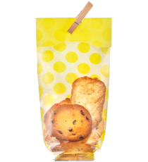 Sac fond carton - Polykraft blanc citron