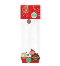 Sac fond carton - Christmas festif