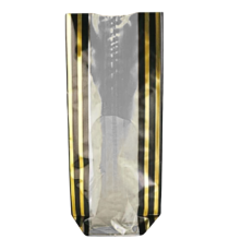 Sac fond carton - Large bande bicolore