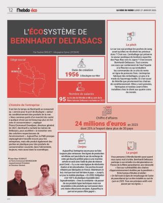 L'écosystème de Bernhardt Deltasacs