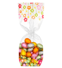 Sac fond carton Pâques - Petites Fleurs